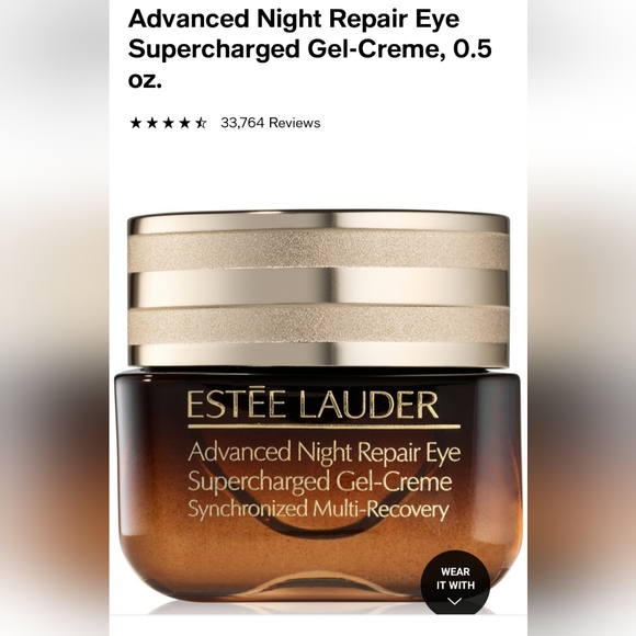 ESTEE LAUDER Advanced Night Repair Eye Supercharged Gel Cream .5 oz - Picture 2 of 9